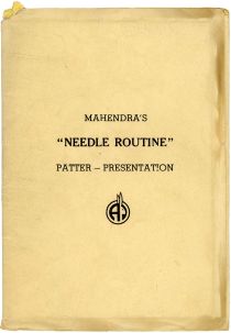 Mahendra's Needle Routine