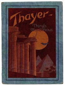 Thayer Souvenier Convention Booklet