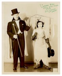 Jay Palmer and Doreen Inscribed and Signed Photograph