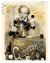 Prof. Putter Inscribed and Signed Photograph