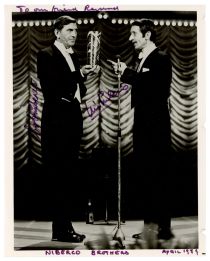 Niberco Brothers Inscribed and Signed Photograph