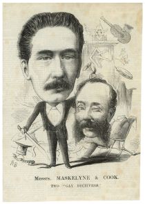 Messers. Maskelyne & Cook Illustration Paper Clipping