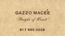 Gazzo Maceé Business Card