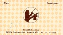 Howard Schwartzman Business Card