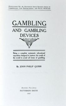 Gambling and Gambling Devices