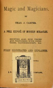 Magic and Magicians