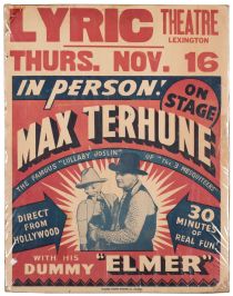 Max Terhune and Elmer Poster