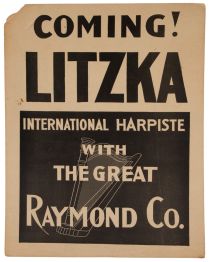 Coming! Litzka with The Great Raymond Window Card