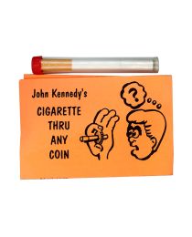 John Kennedy's Cigarette Thru Any Coin