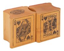 Vintage Playing Card Rubber Stamps