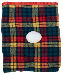 Gingham Egg Bag
