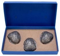 Towle Pewter Walnut Shell Game