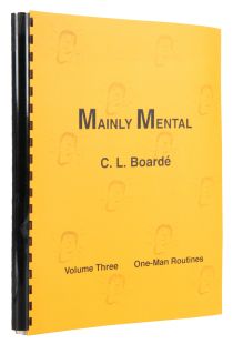 Mainly Mental, Volume Three: One-Man Routines