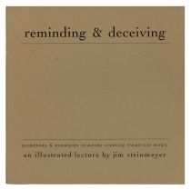 Reminding & Deceiving (Inscribed and Signed)