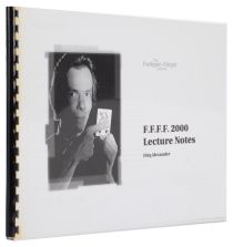 F. F. F. F. 2000 Lecture Notes