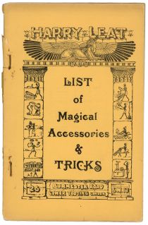 List of Magical Accessories and Tricks