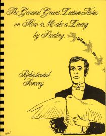 General Grant Lecture Notes (Inscribed and Signed)