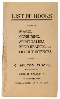 List of Books on Magic, Conjuring, Spiritualism Mind Reading, and Occult Sciences