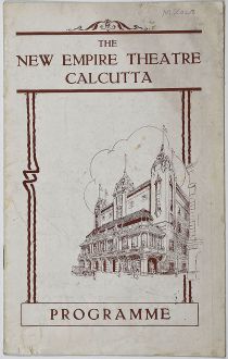 The New Empire Theatre, Calcutta, Programme