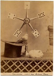 Edward Reno Apparatus Card Photograph
