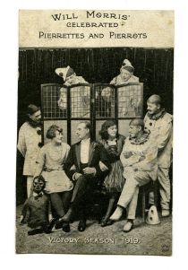 Will Morris' Pierrettes and Pierrots Photograph Postcard