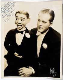 Bob Neller Ventriloquist Signed and Inscribed Portrait