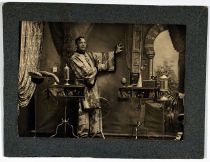Unidentified Magician with Props Photograph