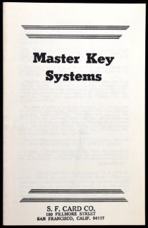 Master Key Systems