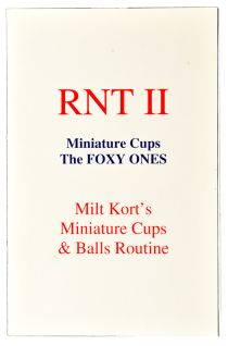 RNT II: Miniature Cups, The FOXY ONES