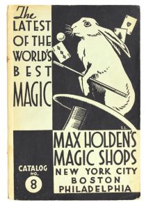 Max Holden's Magic Shops Catalog No. 8