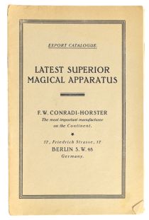 F. W. Conradi-Horster Export Catalogue