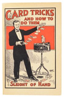 Card Tricks and How To Do Them