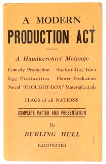 A Modern Production Act 