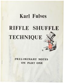 Riffle Shuffle Technique: Preliminary Notes on Part One