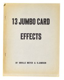 13 Jumbo Card Effects