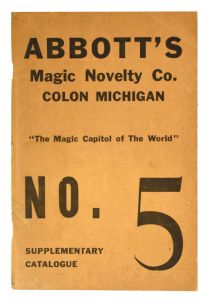 Abbott's Catalog No. 5