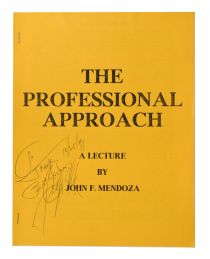 The Professional Approach (Inscribed and Signed)