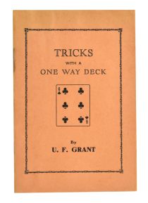 Tricks with a One Way Deck