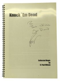 Knock 'Em Dead (Inscribed and Signed)