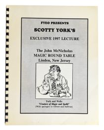 Scotty York's Exclusive 1997 Lecture (Inscribed and Signed)