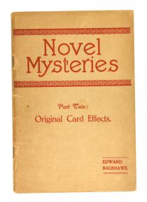 Novel Mysteries, Part Two: Original Card Effects