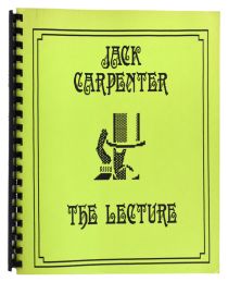 Jack Carpenter - The Lecture