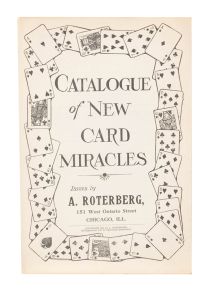 Catalogue of New Card Miracles