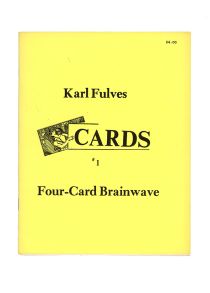 Cards #1, Four-Card Brainwave