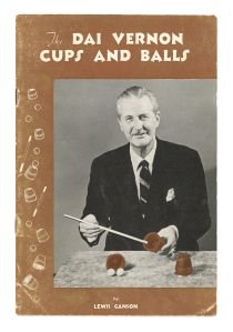 Dai Vernon Cups and Balls (Inscribed and Signed)