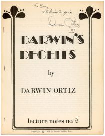 Darwin's Deceits (Inscribed and Signed)