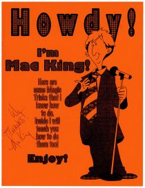 Howdy! I'm Mac King! (Inscribed and Signed)