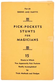 Pick-Pockets Stunts for Magicians