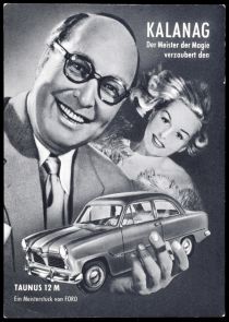 Kalanag Ford Advertising Postcard