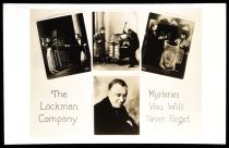 The Lockman Company Postcard, Signed